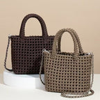 Handbag, woven bag, crossbody bag, versatile